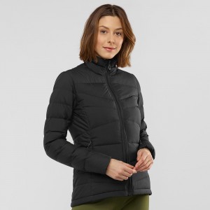 Dámské Bunda Salomon Transition Down Jacket W Černé | 28390-OCSP