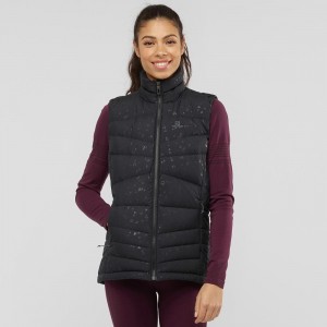 Dámské Bunda Salomon Transition Down Vest W Černé | 71923-YJOL