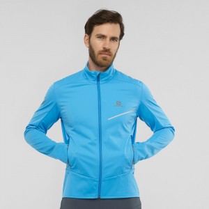 Pánské Bunda Salomon Rs Softshell Jkt M Blankyt | 50384-NZIM