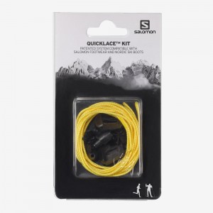 Pánské Quicklace Salomon Quicklace Kit Žluté | 59374-QSIT