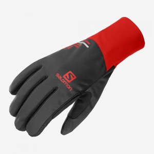 Pánské Rukavice Salomon Equipe Glove U Černé | 23014-IWMK