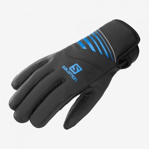 Pánské Rukavice Salomon Rs Warm Glove U Černé | 51429-DEHF