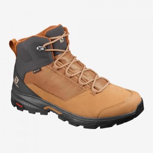 Pánské Trekové Boty Salomon Outward Gore-Tex Oranžové | 63918-IOPF