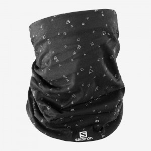 Pánské Čelenky Salomon Neck&Head Light Gaiter Černé | 89136-FRUT