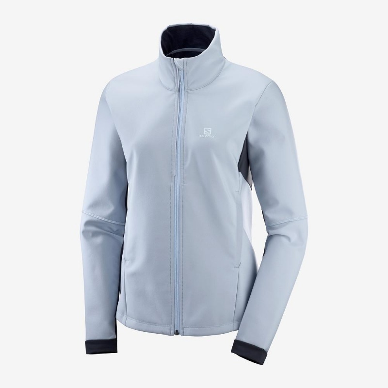 Dámské Bunda Salomon Agile Softshell Blankyt | 24867-CVYW