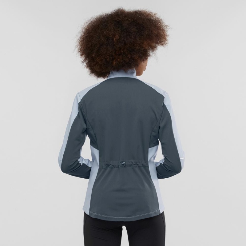 Dámské Bunda Salomon Agile Softshell Blankyt | 24867-CVYW