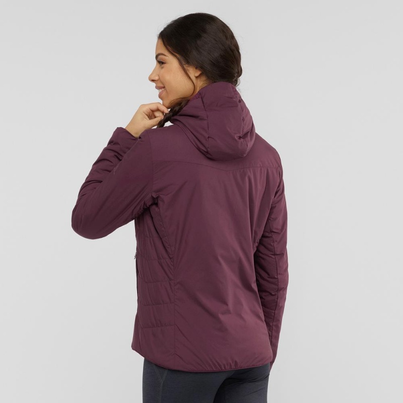 Dámské Bunda Salomon Outrack Insulated Fialové | 90358-TEAM