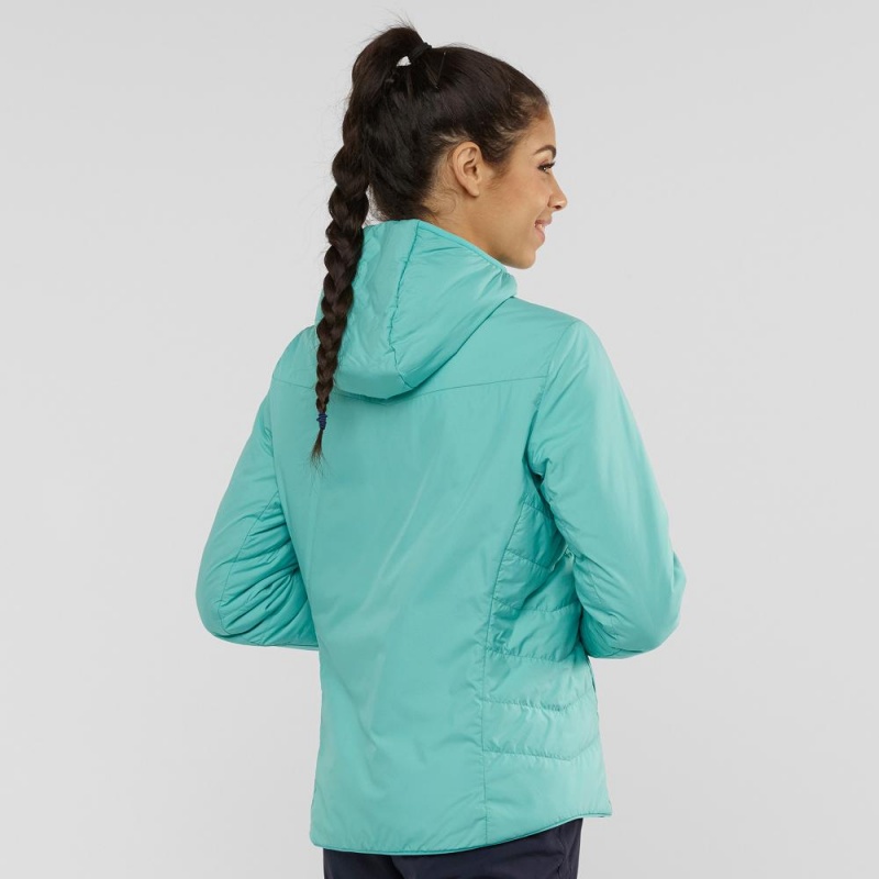 Dámské Bunda Salomon Outrack Insulated Zelene | 23019-QLCF