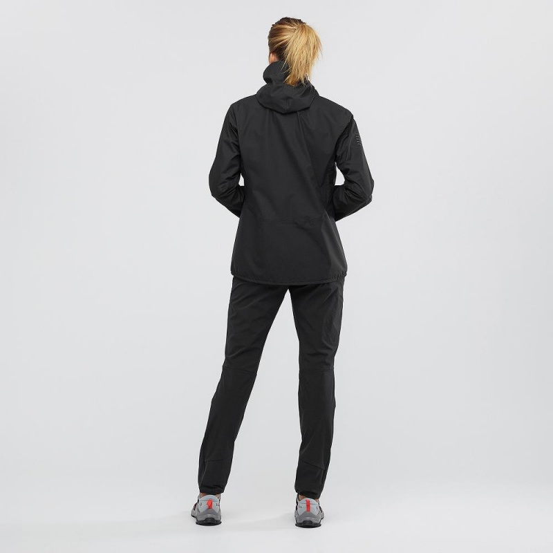 Dámské Bunda Salomon Outspeed 360 3L Jkt W Černé | 14625-JNLT