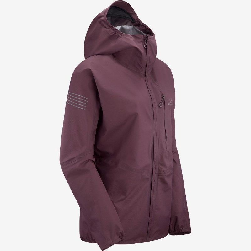 Dámské Bunda Salomon Outspeed 360 3L Jkt W Fialové | 45306-SYQJ