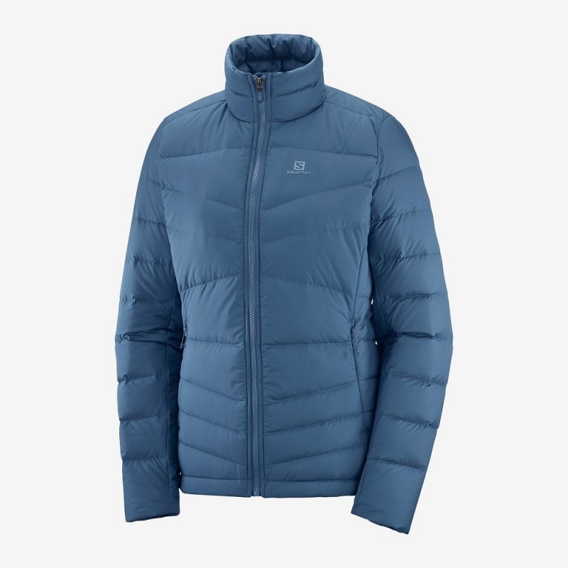 Dámské Bunda Salomon Transition Down Jacket W Tmavě Blankyt | 10429-IZDO