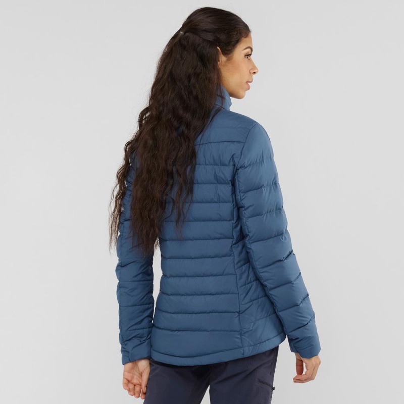 Dámské Bunda Salomon Transition Down Jacket W Tmavě Blankyt | 10429-IZDO