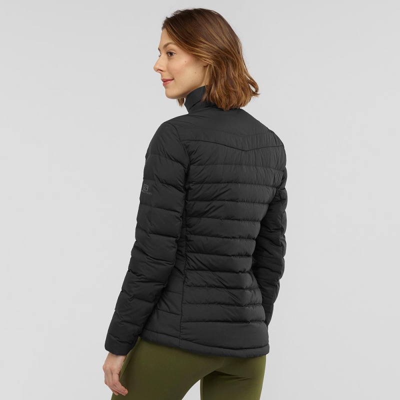 Dámské Bunda Salomon Transition Down Jacket W Černé | 28390-OCSP