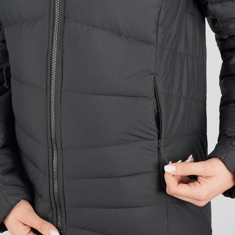 Dámské Bunda Salomon Transition Down Jacket W Černé | 28390-OCSP