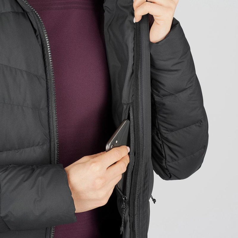 Dámské Bunda Salomon Transition Down Jacket W Černé | 28390-OCSP