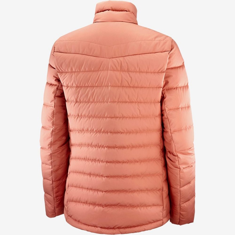 Dámské Bunda Salomon Transition Down Jacket W Oranžové | 84527-PKOZ