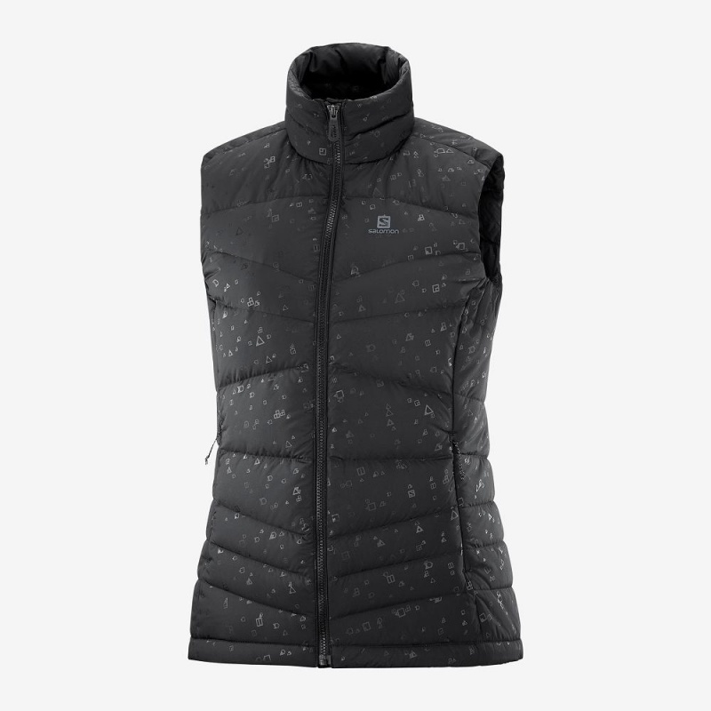 Dámské Bunda Salomon Transition Down Vest W Černé | 71923-YJOL