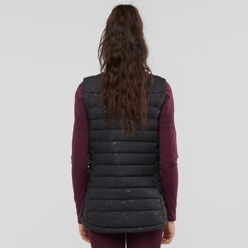 Dámské Bunda Salomon Transition Down Vest W Černé | 71923-YJOL