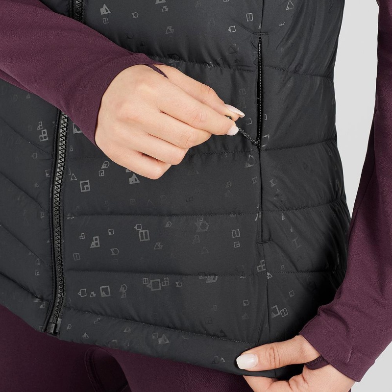 Dámské Bunda Salomon Transition Down Vest W Černé | 71923-YJOL