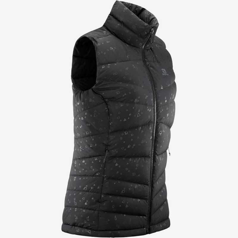 Dámské Bunda Salomon Transition Down Vest W Černé | 71923-YJOL