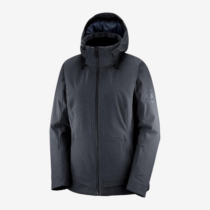 Dámské Lyžařské Bundy Salomon Arctic Jacket W Černé | 86497-TLKG