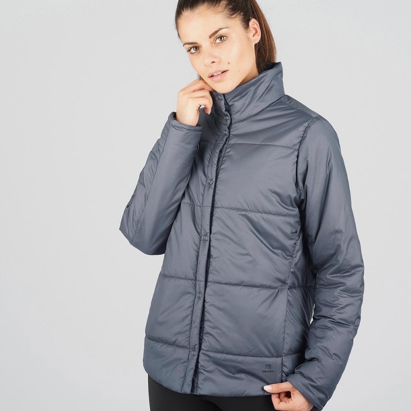 Dámské Lyžařské Bundy Salomon Outlaw 3In1 Jacket W Černé | 82670-FDNK