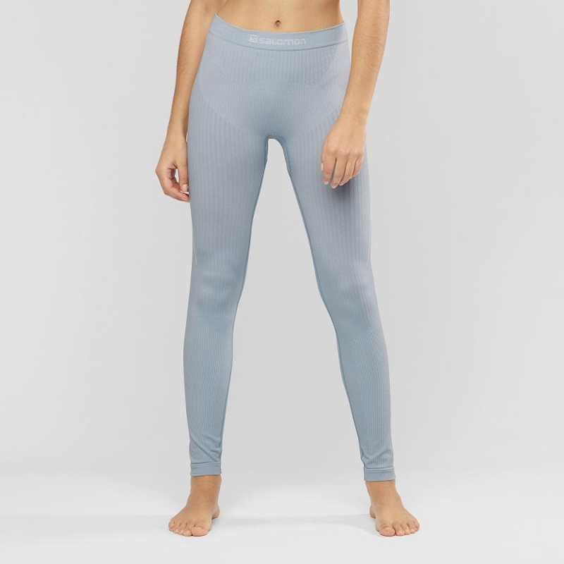 Dámské Punčochové Kalhoty Salomon Primo Warm Tight Seamless W Blankyt | 87201-YETF