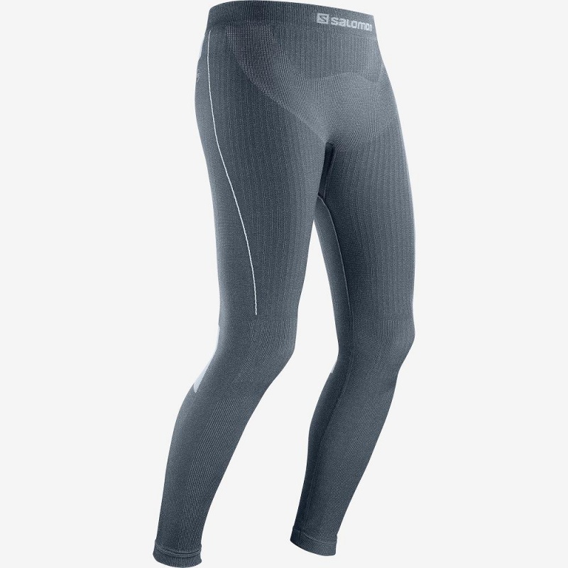 Dámské Punčochové Kalhoty Salomon Primo Warm Tight Seamless W Gray | 03246-GMFR