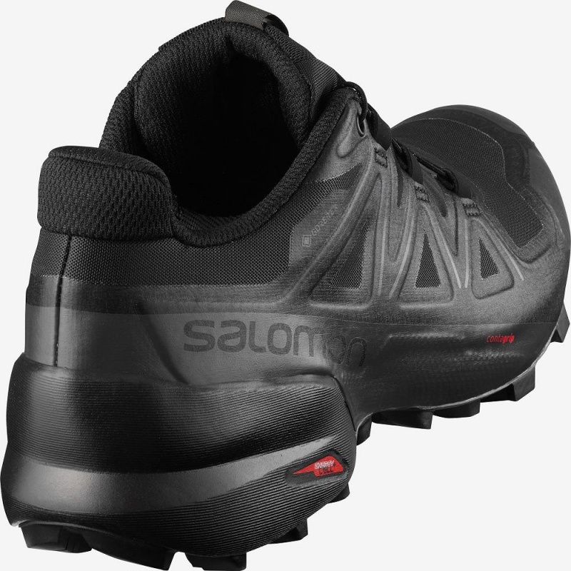 Dámské Trailové Běžecké Boty Salomon Speedcross 5 Gore-Tex Černé | 64507-UICO