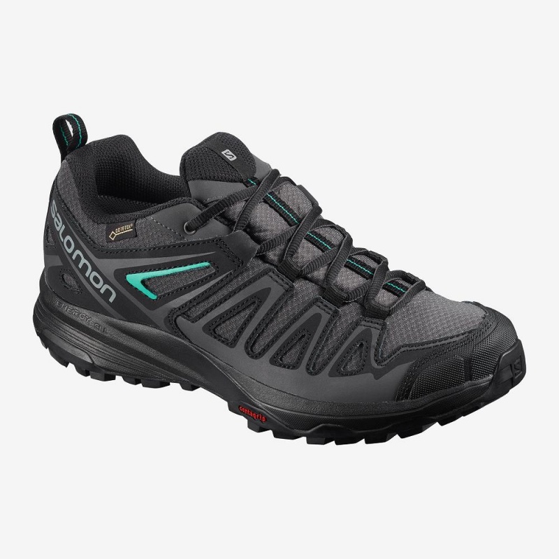 Dámské Trekking Salomon X Crest Gore-Tex Černé | 14302-QCMU