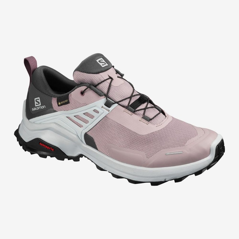 Dámské Trekking Salomon X Raise Gore-Tex Růžové | 25681-LRGV