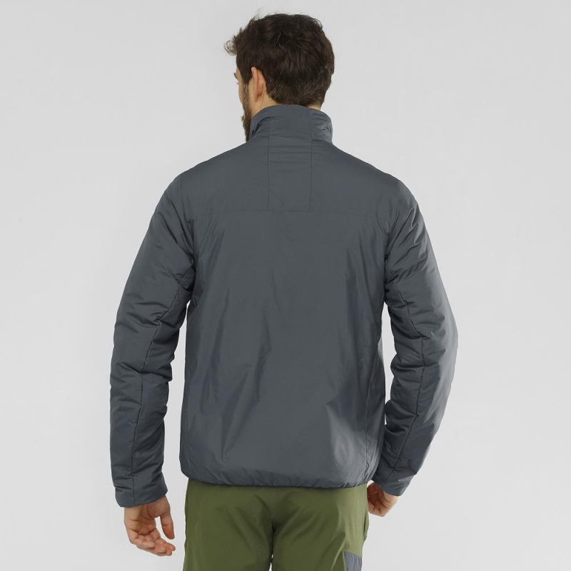 Pánské Bunda Salomon Outrack Insulated Jacket M Gray | 65092-OZXR