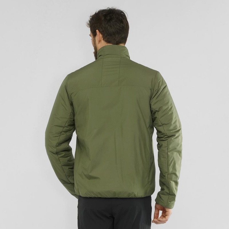 Pánské Bunda Salomon Outrack Insulated Jacket M Zelene | 28915-MEIO