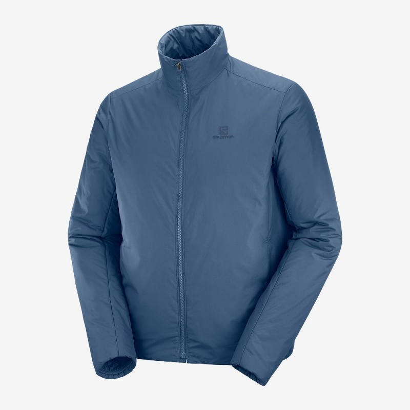 Pánské Bunda Salomon Outrack Insulated Jacket M Tmavě Blankyt | 37804-BOKX