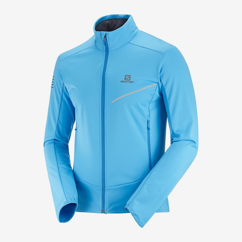 Pánské Bunda Salomon Rs Softshell Jkt M Blankyt | 50384-NZIM