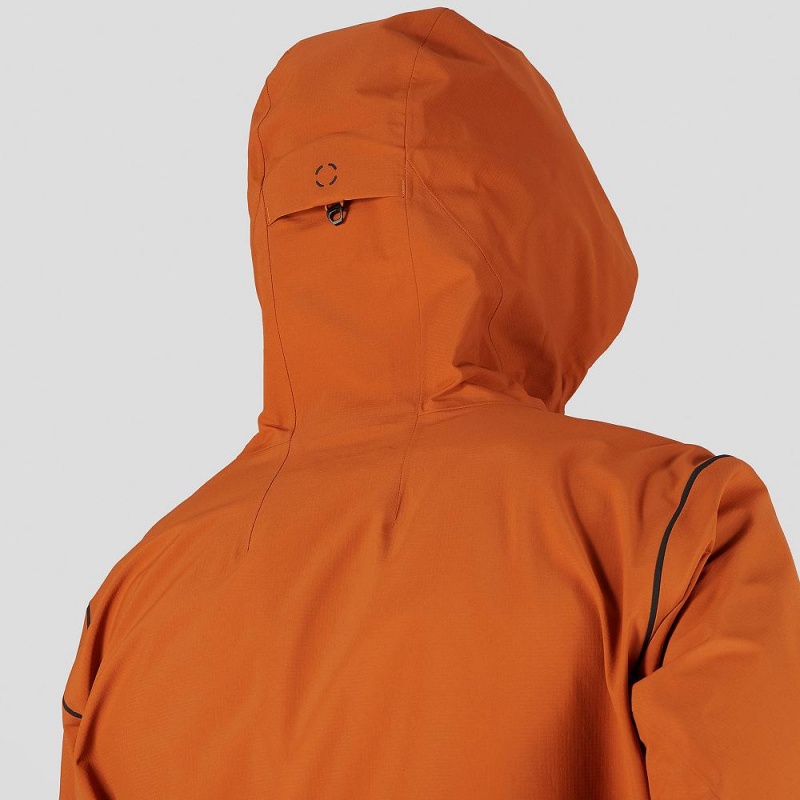 Pánské Bunda Salomon S Lab GtxU00Ae Pro 3L Shell Jacket M Hnědé | 92875-OVSF