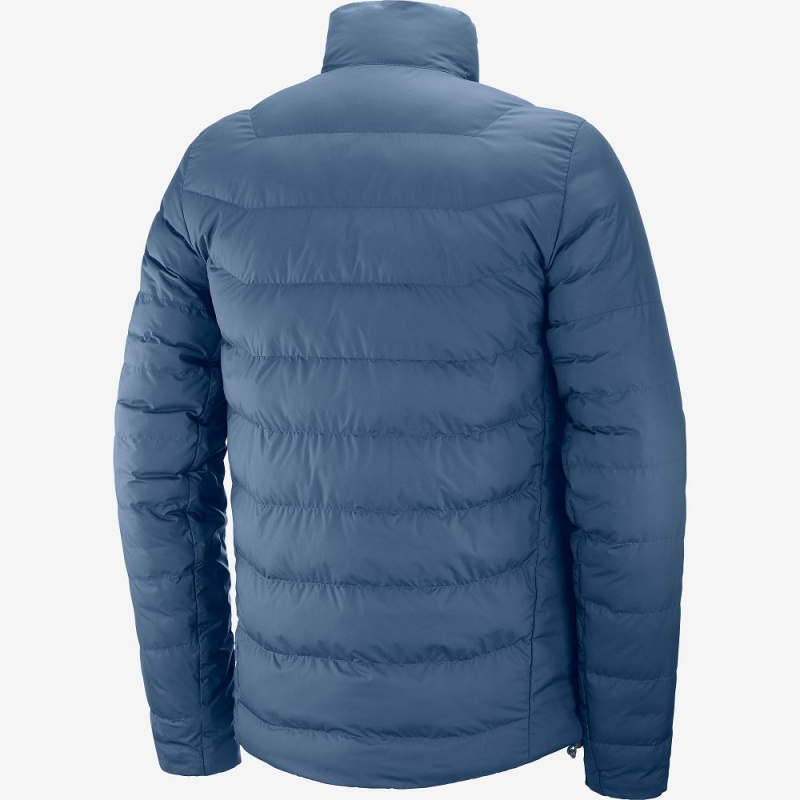 Pánské Bunda Salomon Sight Storm Jacket M Tmavě Blankyt | 54926-GZVJ