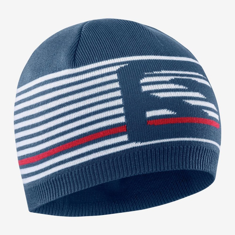 Pánské Klobouky Salomon Flatspin Krátké Beanie Blankyt | 46175-VXKP