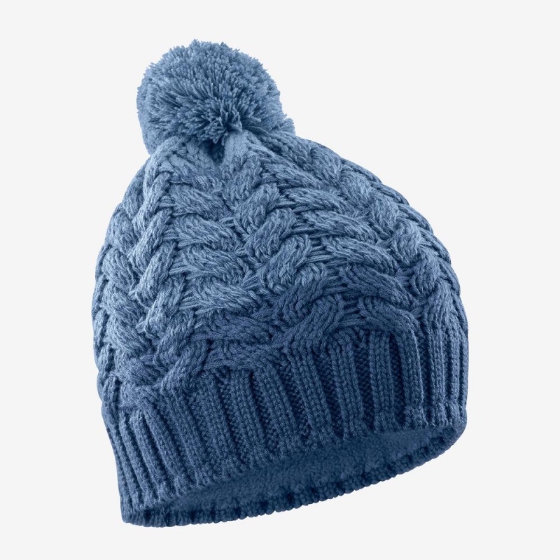 Pánské Klobouky Salomon Poly Beanie Blankyt | 35814-TFXZ