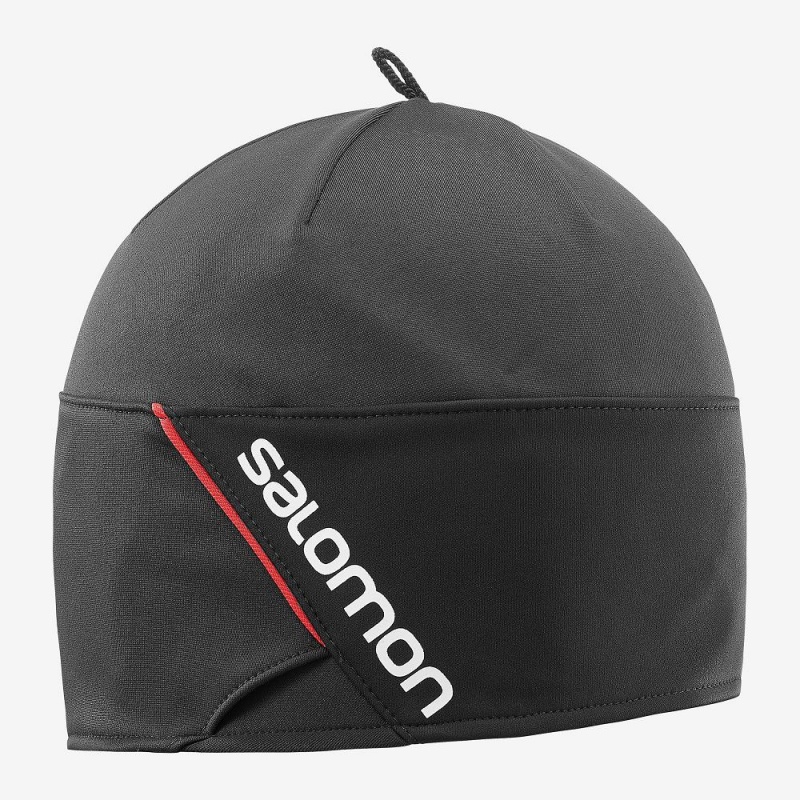 Pánské Klobouky Salomon Rs Beanie Černé | 47638-AUZG