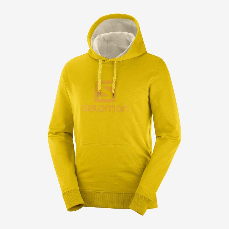 Pánské Mikina s Kapucí Salomon Shift Hoodie M Žluté | 72083-LFPO