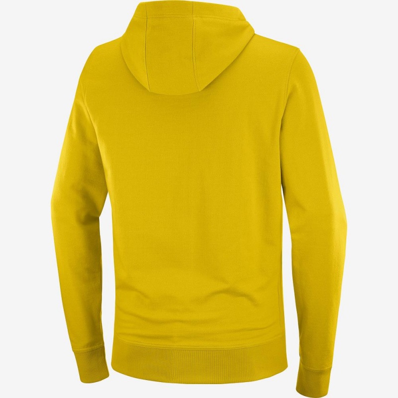 Pánské Mikina s Kapucí Salomon Shift Hoodie M Žluté | 72083-LFPO