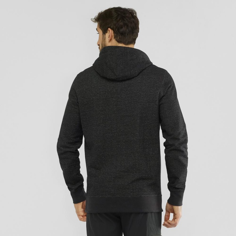 Pánské Mikina s Kapucí Salomon Shift Hoodie M Černé | 02765-QRFH