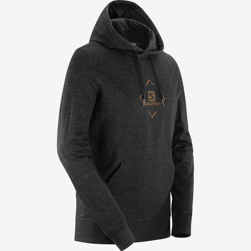 Pánské Mikina s Kapucí Salomon Shift Hoodie M Černé | 02765-QRFH