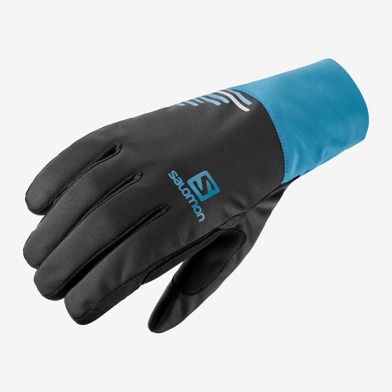 Pánské Rukavice Salomon Equipe Glove U Černé | 51473-BYFO