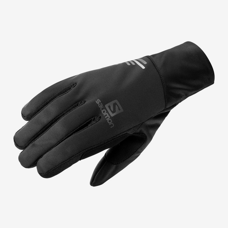 Pánské Rukavice Salomon Equipe Glove U Černé | 57463-XVMI