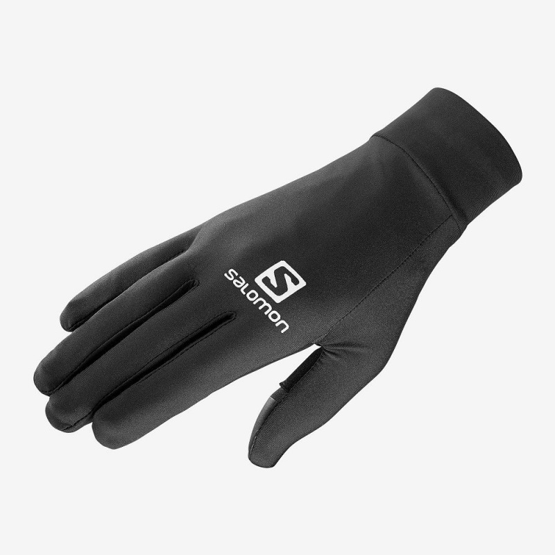 Pánské Rukavice Salomon Pulse Glove U Černé | 86495-CLGY