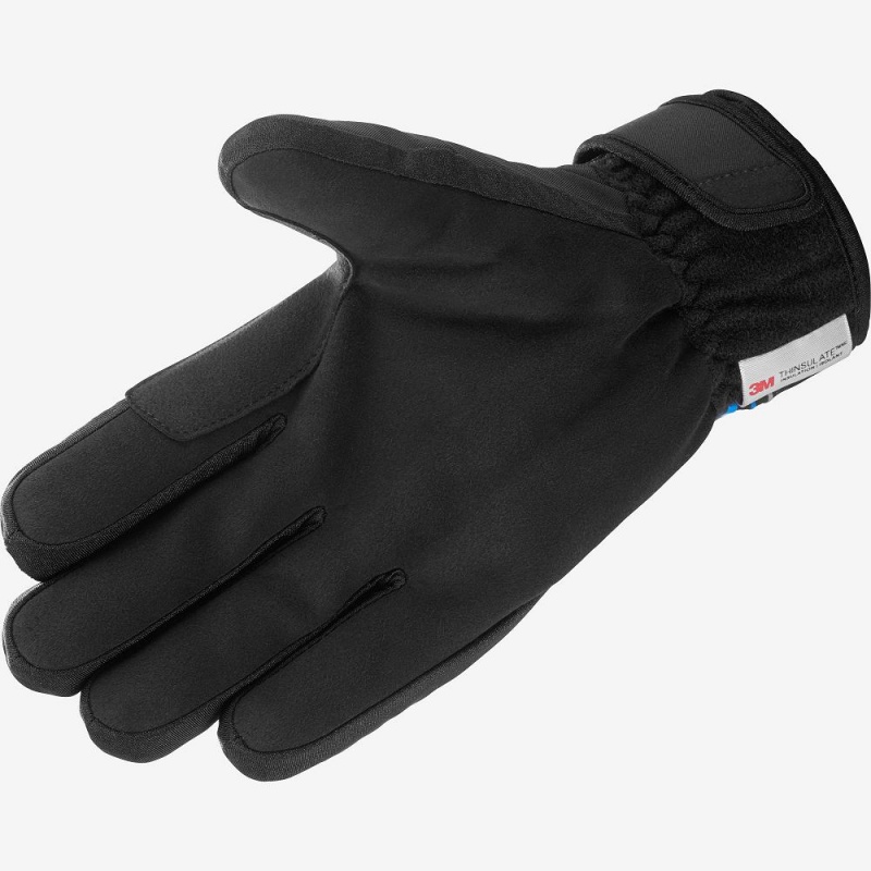 Pánské Rukavice Salomon Rs Warm Glove U Černé | 51429-DEHF