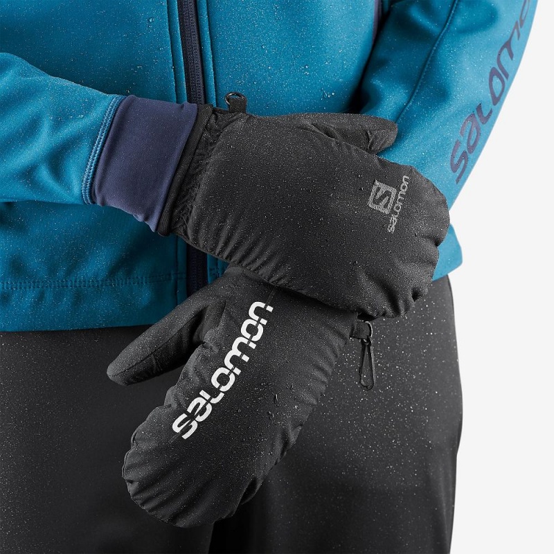 Pánské Rukavice Salomon Rs Warm Mitten U Černé | 35608-JNZC