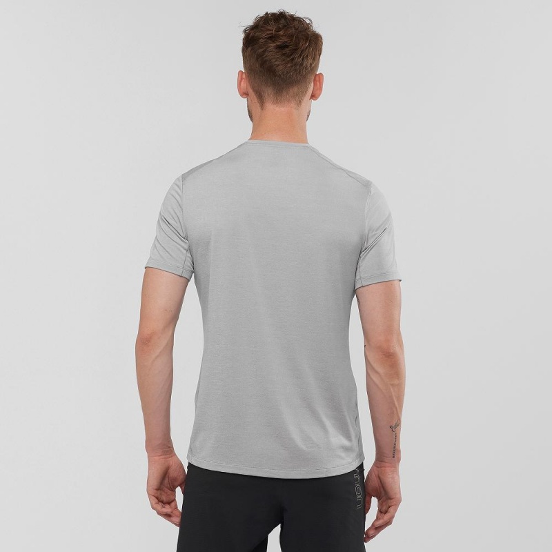 Pánské Topy Salomon Xa Tee M Gray | 47629-ECLO